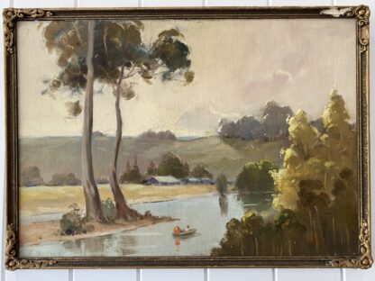 Granville Dunstan Original Oil Painting Australian Landscape - Image 25