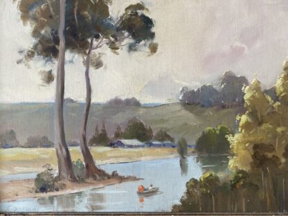 Granville Dunstan Original Oil Painting Australian Landscape