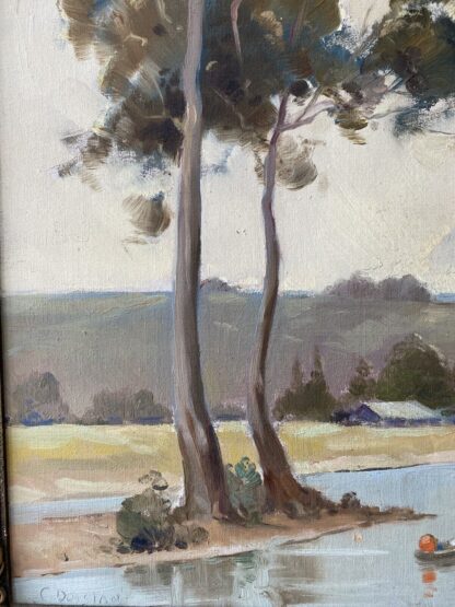 Granville Dunstan Original Oil Painting Australian Landscape - Image 20